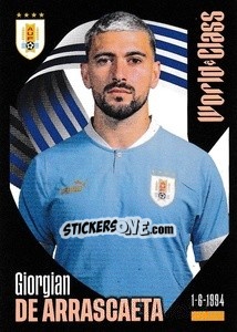 Sticker Giorgian de Arrascaeta - FIFA World Class 2024
 n. 245 - Panini