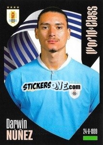 Sticker Darwin Núñez - FIFA World Class 2024
 n. 248 - Panini