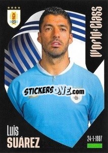 Sticker Luis Suárez - FIFA World Class 2024
 n. 249 - Panini