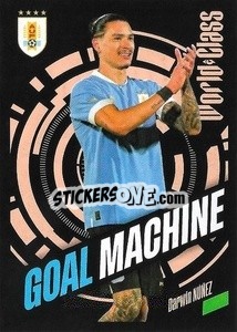 Sticker Darwin Núñez – Goal Machine - FIFA World Class 2024
 n. 252 - Panini