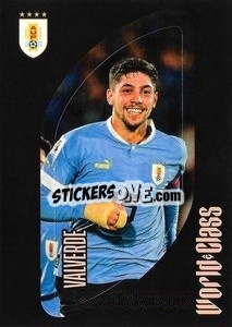 Sticker Federico Valverde – Line-up - FIFA World Class 2024
 - Panini