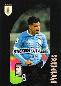 Cromo Maximiliano Araújo – Line-up - FIFA World Class 2024
 n. 267 - Panini