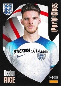 Sticker Declan Rice - FIFA World Class 2024
 n. 279 - Panini