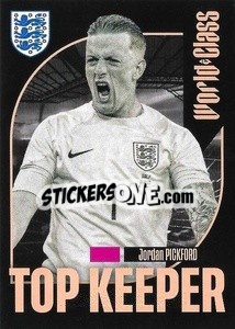 Sticker Jordan Pickford – Top Keeper - FIFA World Class 2024
 - Panini