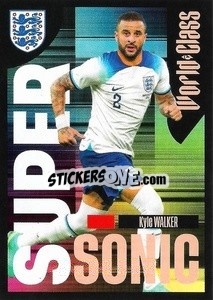 Sticker Kyle Walker – Supersonic - FIFA World Class 2024
 - Panini
