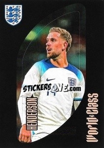 Sticker Jordan Henderson – Line-up - FIFA World Class 2024
 - Panini