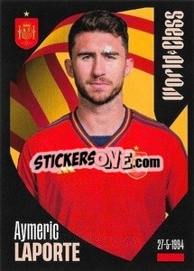 Sticker Aymeric Laporte - FIFA World Class 2024
 n. 310 - Panini