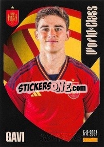 Sticker Gavi - FIFA World Class 2024
 n. 318 - Panini