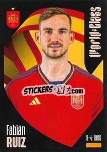 Sticker Fabián Ruiz - FIFA World Class 2024
 n. 319 - Panini