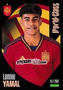 Sticker Lamine Yamal - FIFA World Class 2024
 n. 324 - Panini