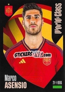 Sticker Marco Asensio - FIFA World Class 2024
 - Panini