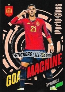 Sticker Ferran Torres – Goal Machine - FIFA World Class 2024
 - Panini