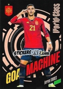 Sticker Ferran Torres – Goal Machine - FIFA World Class 2024
 n. 330 - Panini