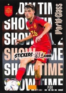 Sticker Pedri – Show Time - FIFA World Class 2024
 n. 332 - Panini