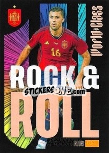 Sticker Rodri – Rock & Roll - FIFA World Class 2024
 - Panini
