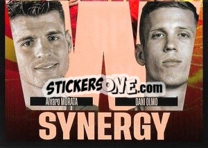 Sticker Álvaro Morata / Dani Olmo - FIFA World Class 2024
 n. 335 - Panini