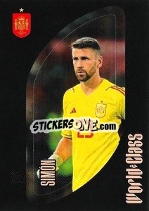 Sticker Unai Simón – Line-up - FIFA World Class 2024
 n. 336 - Panini