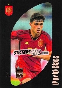 Sticker Pedri – Line-up - FIFA World Class 2024
 n. 341 - Panini