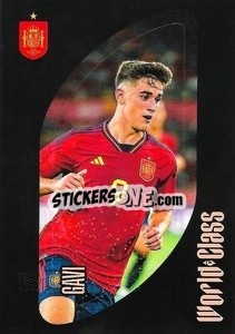 Sticker Gavi – Line-up - FIFA World Class 2024
 n. 343 - Panini