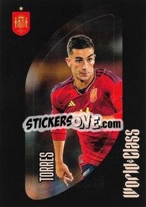 Sticker Ferran Torres – Line-up - FIFA World Class 2024
 n. 346 - Panini