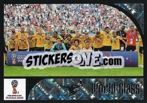 Sticker Belgium – 3rd place 2018 FIFA World Cup Russia - FIFA World Class 2024
 n. 347 - Panini