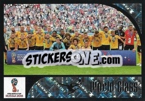 Sticker Belgium – 3rd place 2018 FIFA World Cup Russia - FIFA World Class 2024
 - Panini