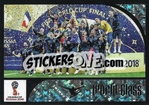 Sticker France – Winner 2018 FIFA World Cup Russia - FIFA World Class 2024
 - Panini