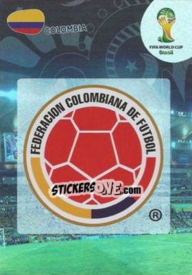 Sticker Colombia - FIFA World Cup Brazil 2014. Adrenalyn XL - Panini