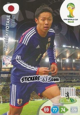 Sticker Hiroshi Kiyotake - FIFA World Cup Brazil 2014. Adrenalyn XL - Panini