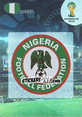 Sticker Nigeria - FIFA World Cup Brazil 2014. Adrenalyn XL - Panini