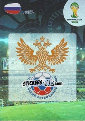 Sticker Russia - FIFA World Cup Brazil 2014. Adrenalyn XL - Panini