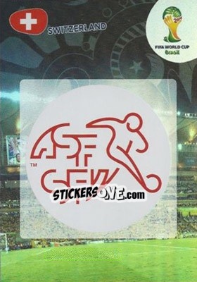 Sticker Switzerland - FIFA World Cup Brazil 2014. Adrenalyn XL n. 292 - Panini