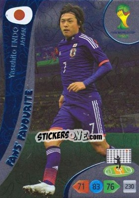 Sticker Yasuhito Endo - FIFA World Cup Brazil 2014. Adrenalyn XL n. 343 - Panini