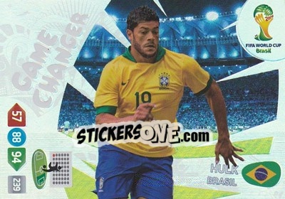 Sticker Hulk - FIFA World Cup Brazil 2014. Adrenalyn XL - Panini