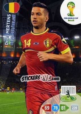 Sticker Dries Mertens