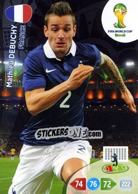 Cromo Mathieu Debuchy