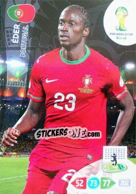 Cromo Éder - FIFA World Cup Brazil 2014. Adrenalyn XL - Panini