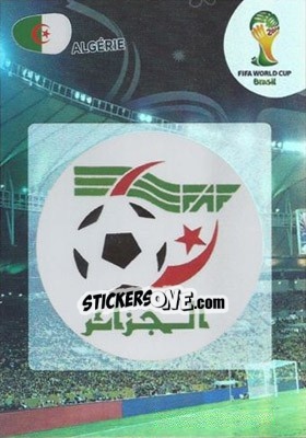 Sticker Algérie - FIFA World Cup Brazil 2014. Adrenalyn XL - Panini