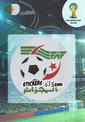 Cromo Algérie - FIFA World Cup Brazil 2014. Adrenalyn XL - Panini