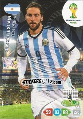 Sticker Gonzalo Higuaín