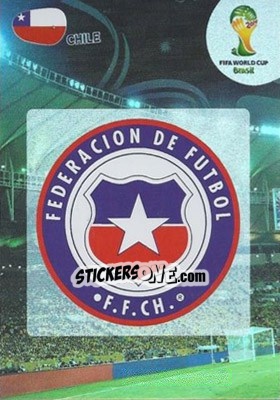Sticker Chile - FIFA World Cup Brazil 2014. Adrenalyn XL - Panini