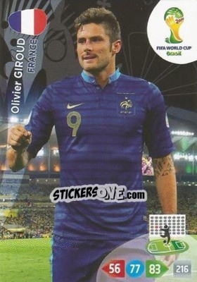 Cromo Olivier Giroud