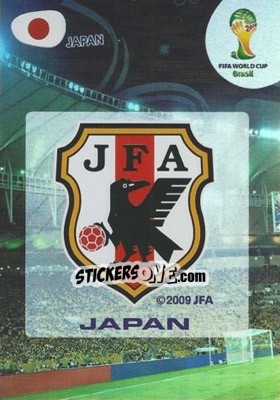 Figurina Japan - FIFA World Cup Brazil 2014. Adrenalyn XL - Panini