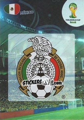 Sticker México - FIFA World Cup Brazil 2014. Adrenalyn XL - Panini