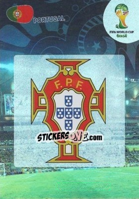 Sticker Portugal - FIFA World Cup Brazil 2014. Adrenalyn XL - Panini