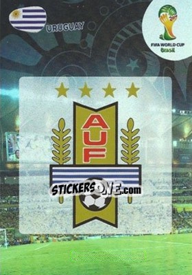 Sticker Uruguay - FIFA World Cup Brazil 2014. Adrenalyn XL n. 304 - Panini