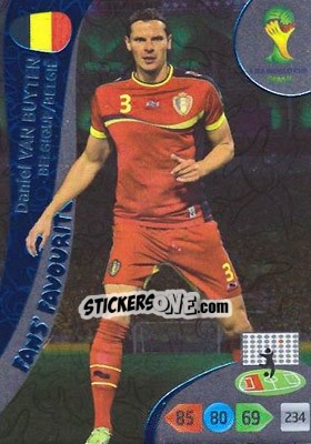 Cromo Daniel Van Buyten - FIFA World Cup Brazil 2014. Adrenalyn XL - Panini