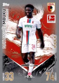 Figurina Nathanaél Mbuku - German Fussball Bundesliga 2023-2024. Match Attax Extra
 n. 458 - Topps
