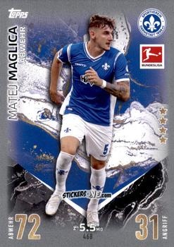 Figurina Matej Maglica - German Fussball Bundesliga 2023-2024. Match Attax Extra
 n. 468 - Topps
