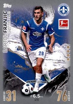 Figurina Bartol Franjic - German Fussball Bundesliga 2023-2024. Match Attax Extra
 n. 470 - Topps
